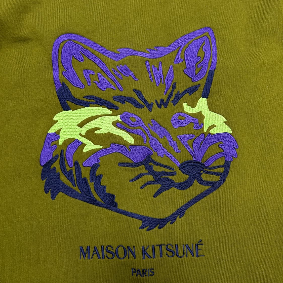 (한글택)메종키츠네 우먼스 빅 폭스 맨투맨(M) 상품이미지3