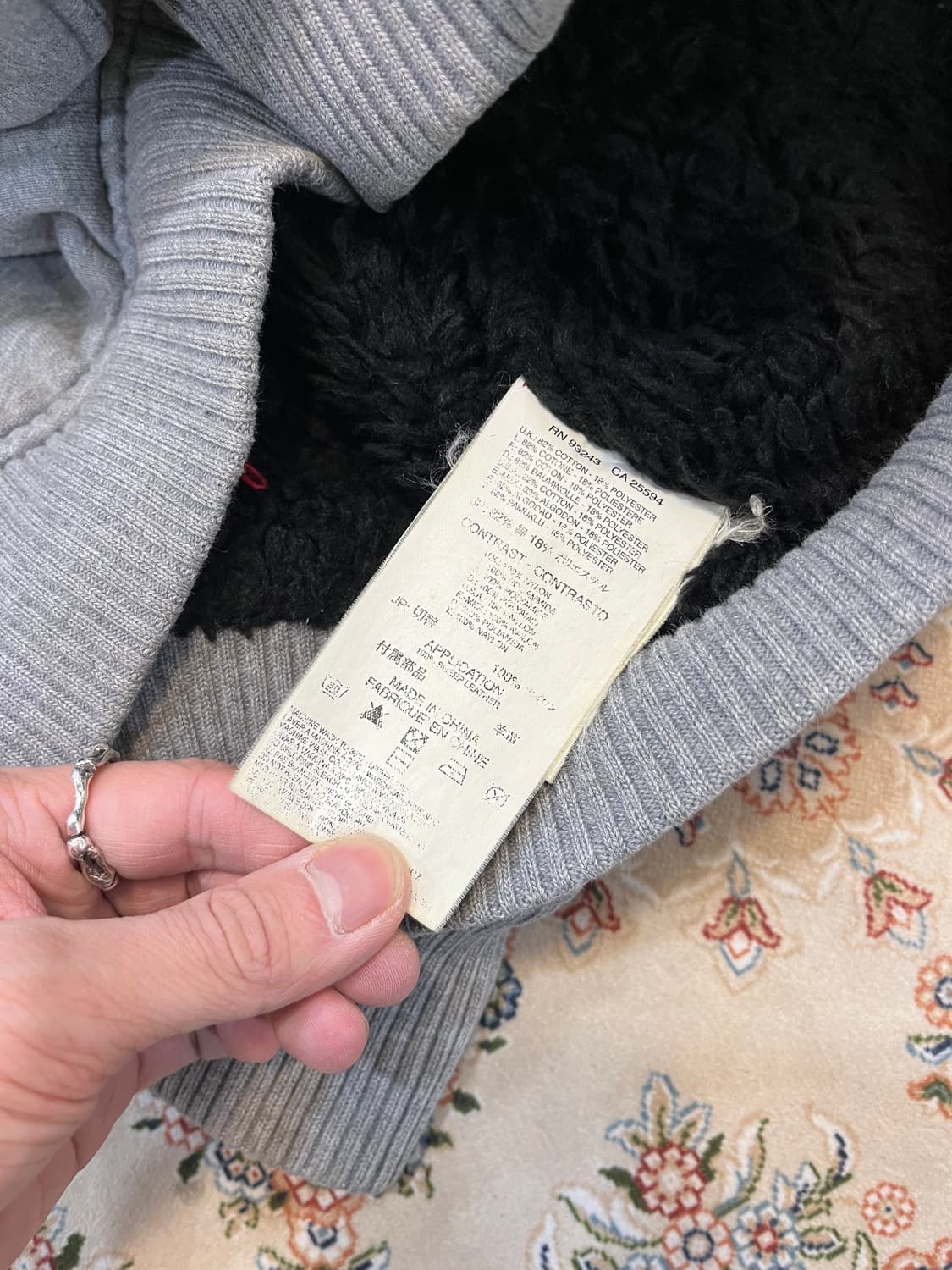 디젤 패치 로고 아우터 자켓 상품이미지4