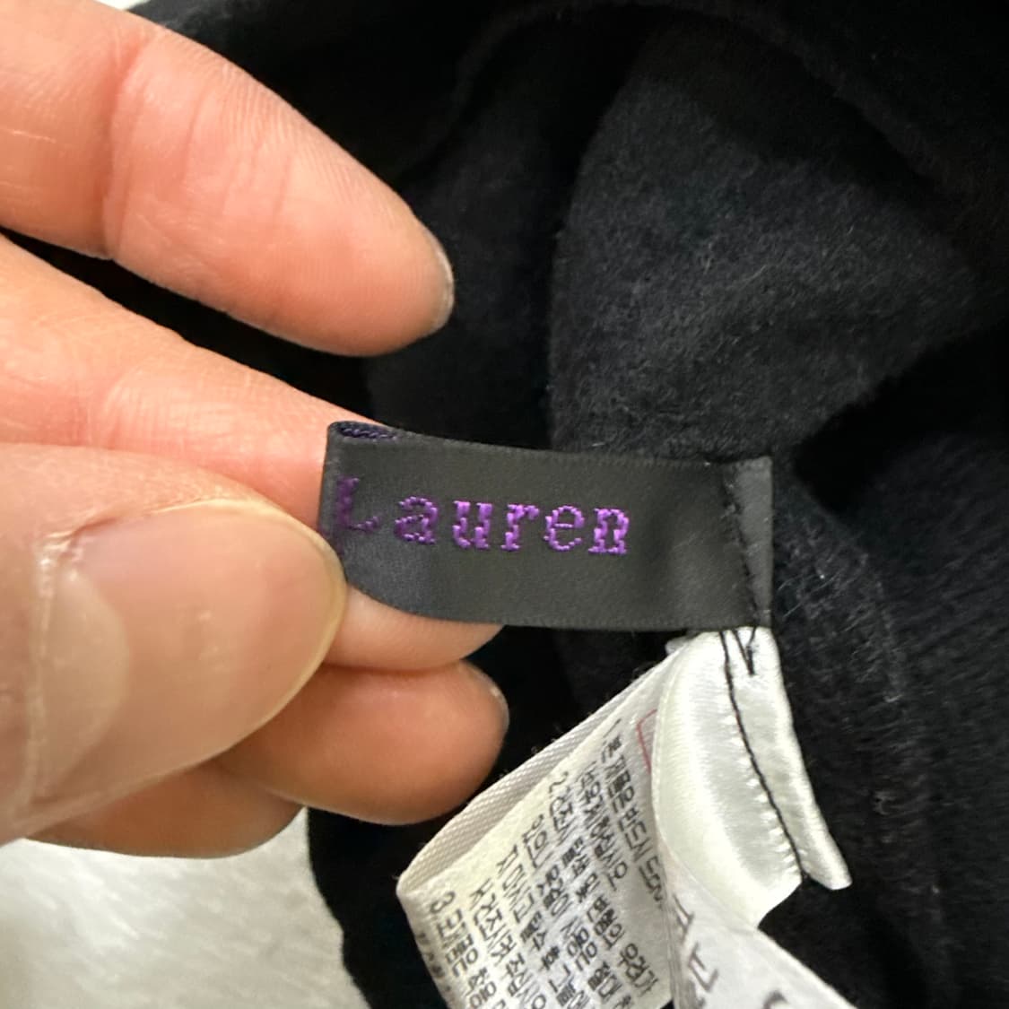 95 새상품 올리비아로렌 후드 조끼0320T 상품이미지4