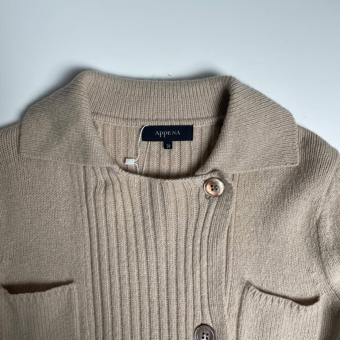 Appena 캐시미어 블렌드 4포켓 가디건 상품이미지3