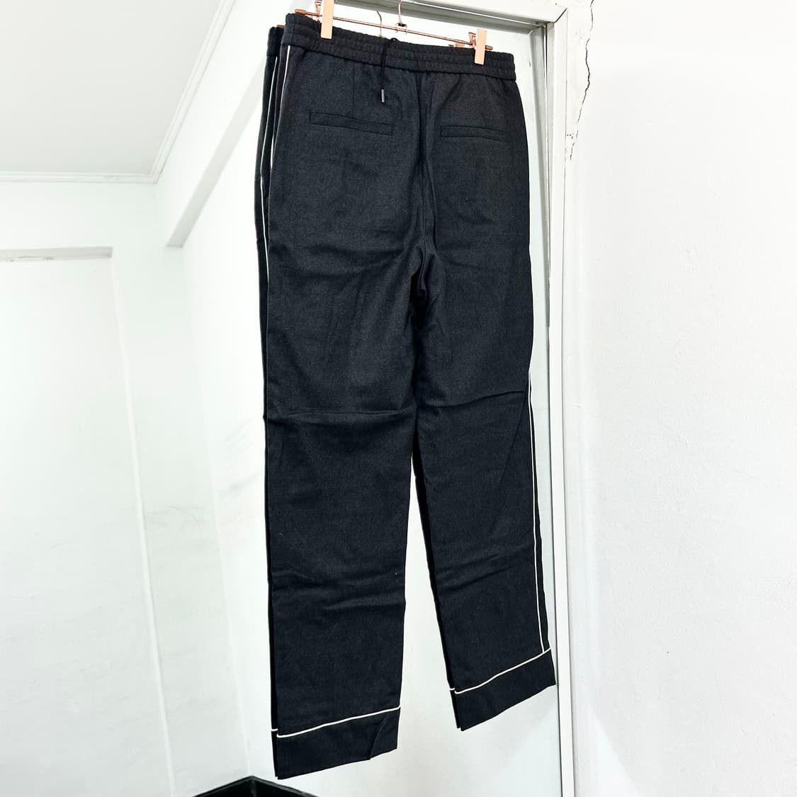 솔리드옴므 파이핑 트라우저 상품이미지5