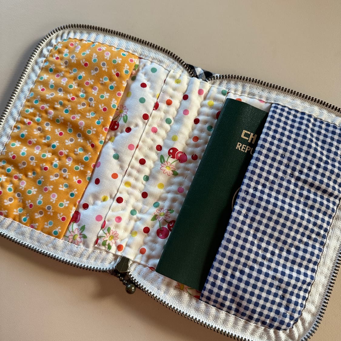 키티 여권케이스 / 여권 파우치 / 퀼트 상품이미지4