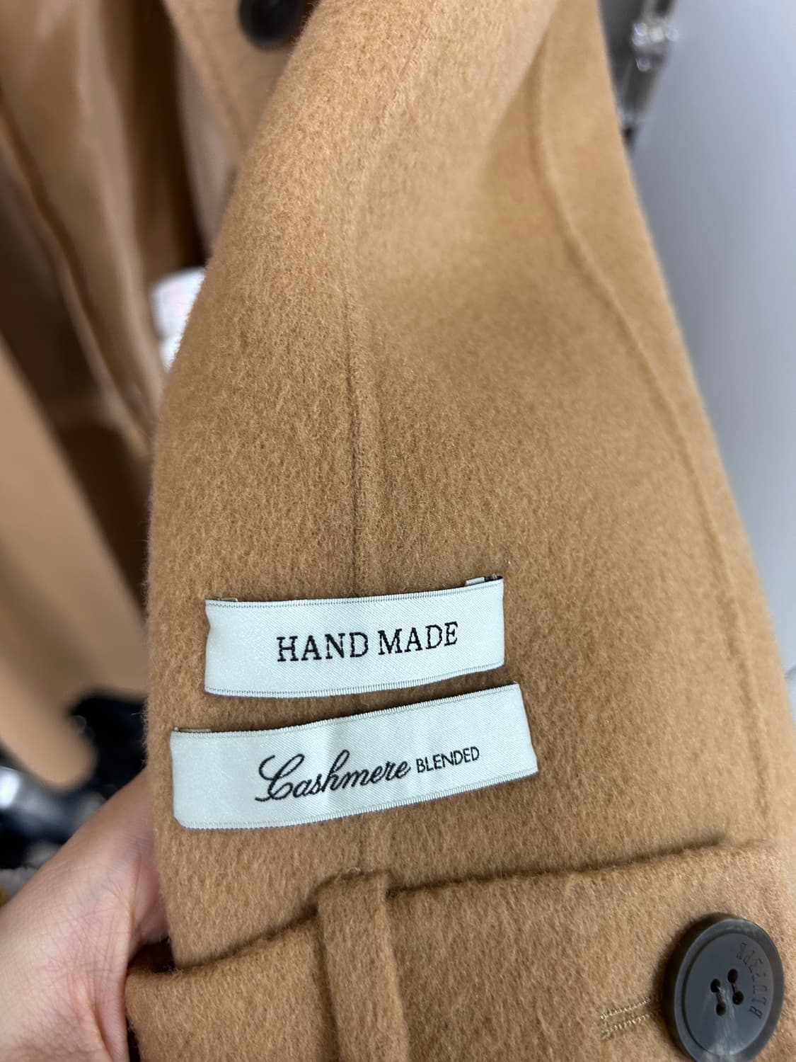 블루페페 브라운 코트 상품이미지5