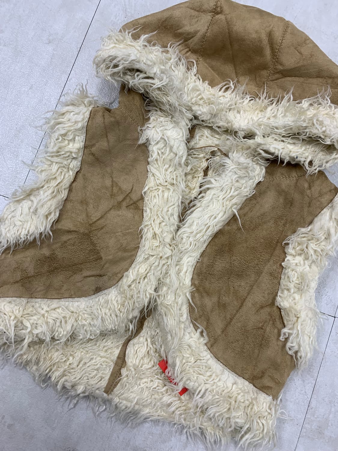 Crazy angel 무스탕 베스트 후드 #631 상품이미지2