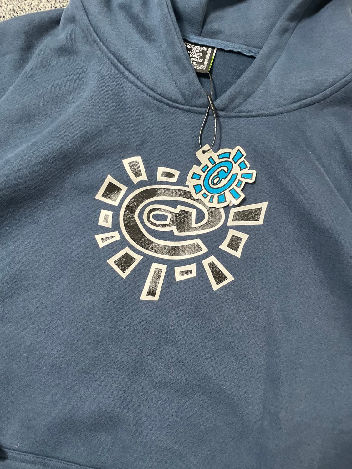 빈티지9. (새상품) adwysd @sun 썬 로고 후드티 후디 스웻 상품이미지2