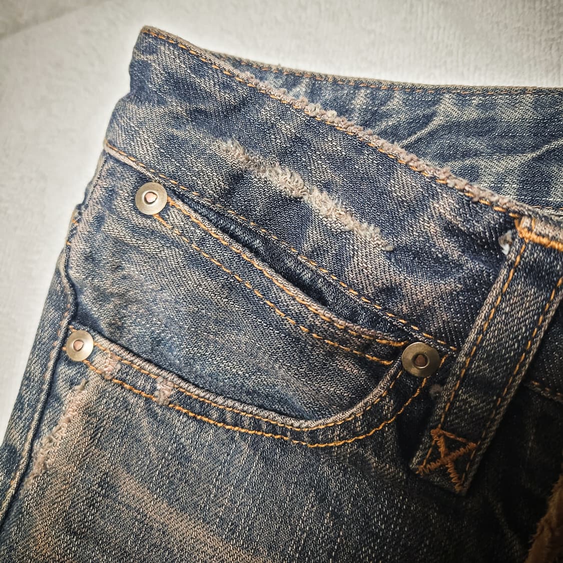 IF SIX WAS NINE Lace Up Flare Denim PT1 상품이미지6