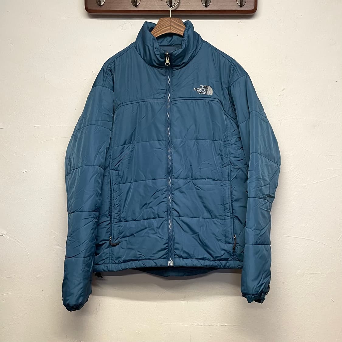 노스페이스 엑셀로프트 블루 경량 패딩 자켓   상품이미지1
