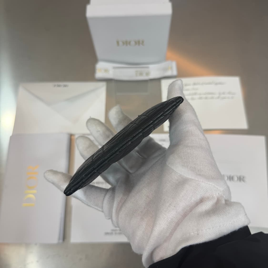 [리오브전포점] 디올 카로 서플 까나쥬 카드지갑 상품이미지3