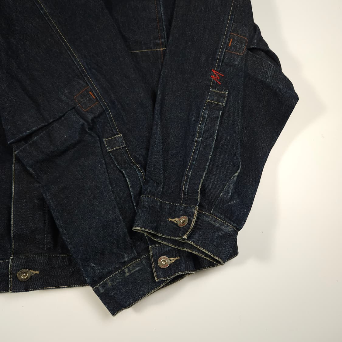 MECCA USA 오버핏 데님 워크 자켓 상품이미지4