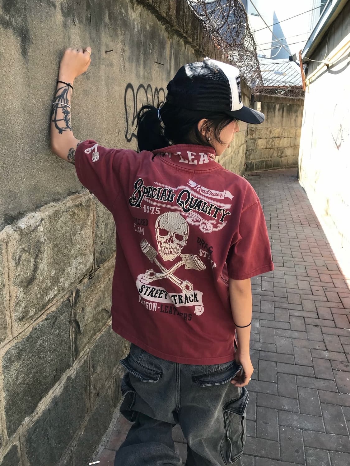 Vanson Embroidery PK T-shirt 상품이미지1