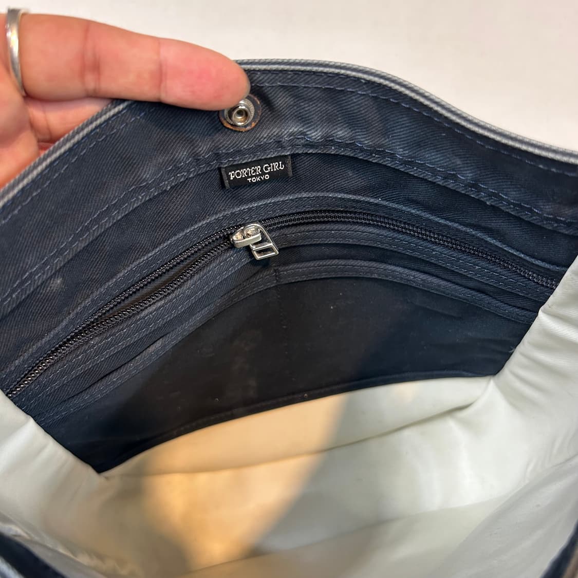 요시다 포터 포터걸 크로스백 숄더백 가방 네이비 V13 상품이미지7