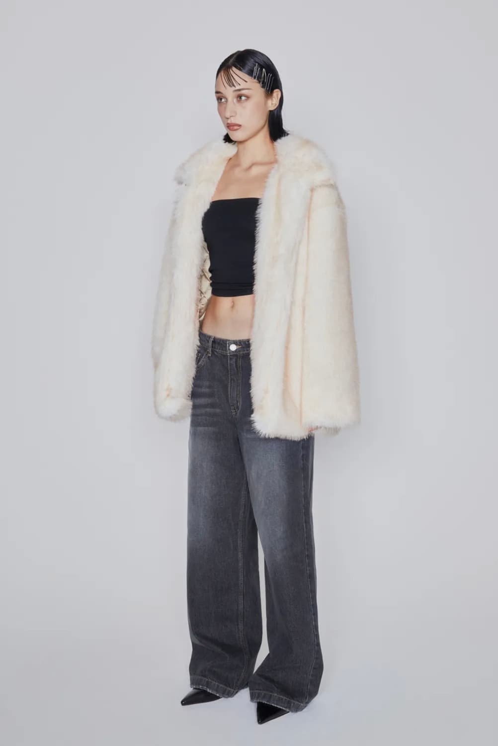 AFTERHOURS 애프터아워즈 OVERSIZED FUR JACKET ( 상품이미지3