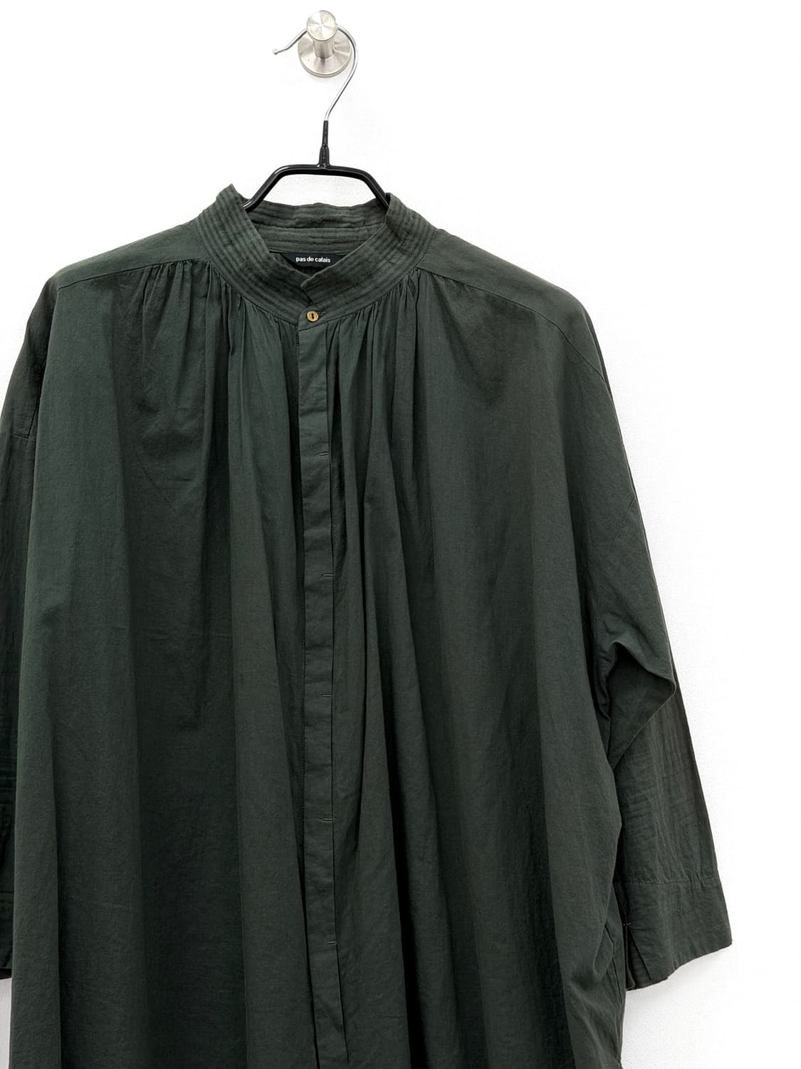 Pas de Calais 코튼 핀턱 셔츠 36 상품이미지2