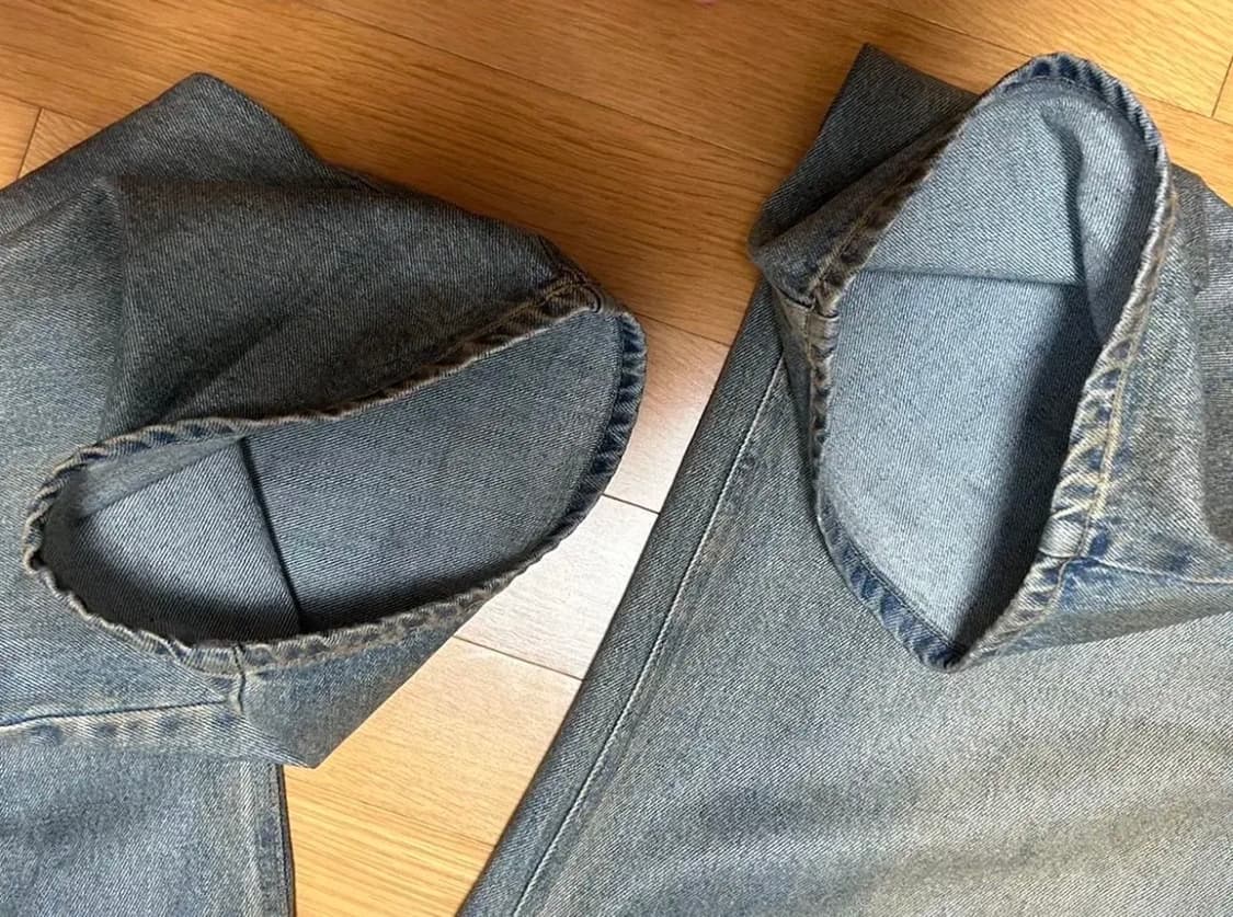 프로젝트gr 백워드 코티드 데님 팬츠 2 상품이미지2