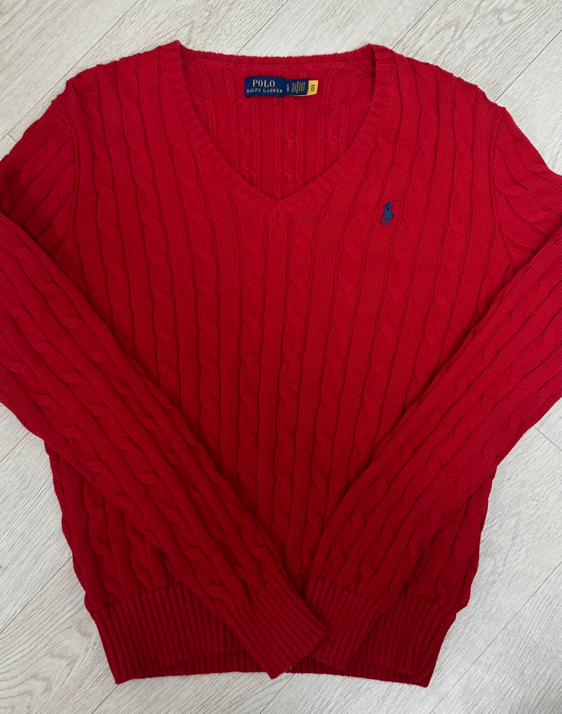 폴로 랄프 로렌 니트 레드, 그레이, 네이비 상품이미지2