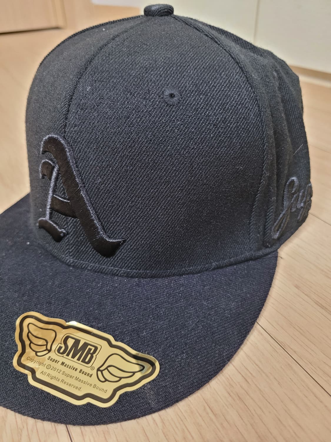 SMB 스냅백 L/XL 사이즈 블랙 상품이미지4