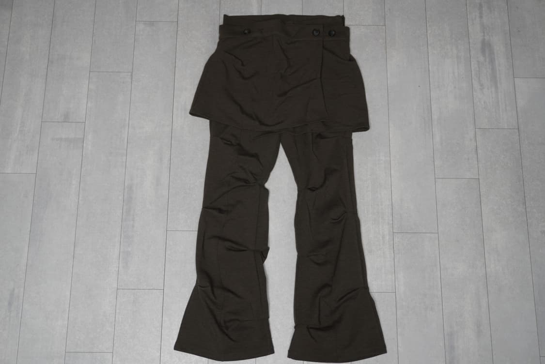 오호스 랩 오버 턱 팬츠 상품이미지5