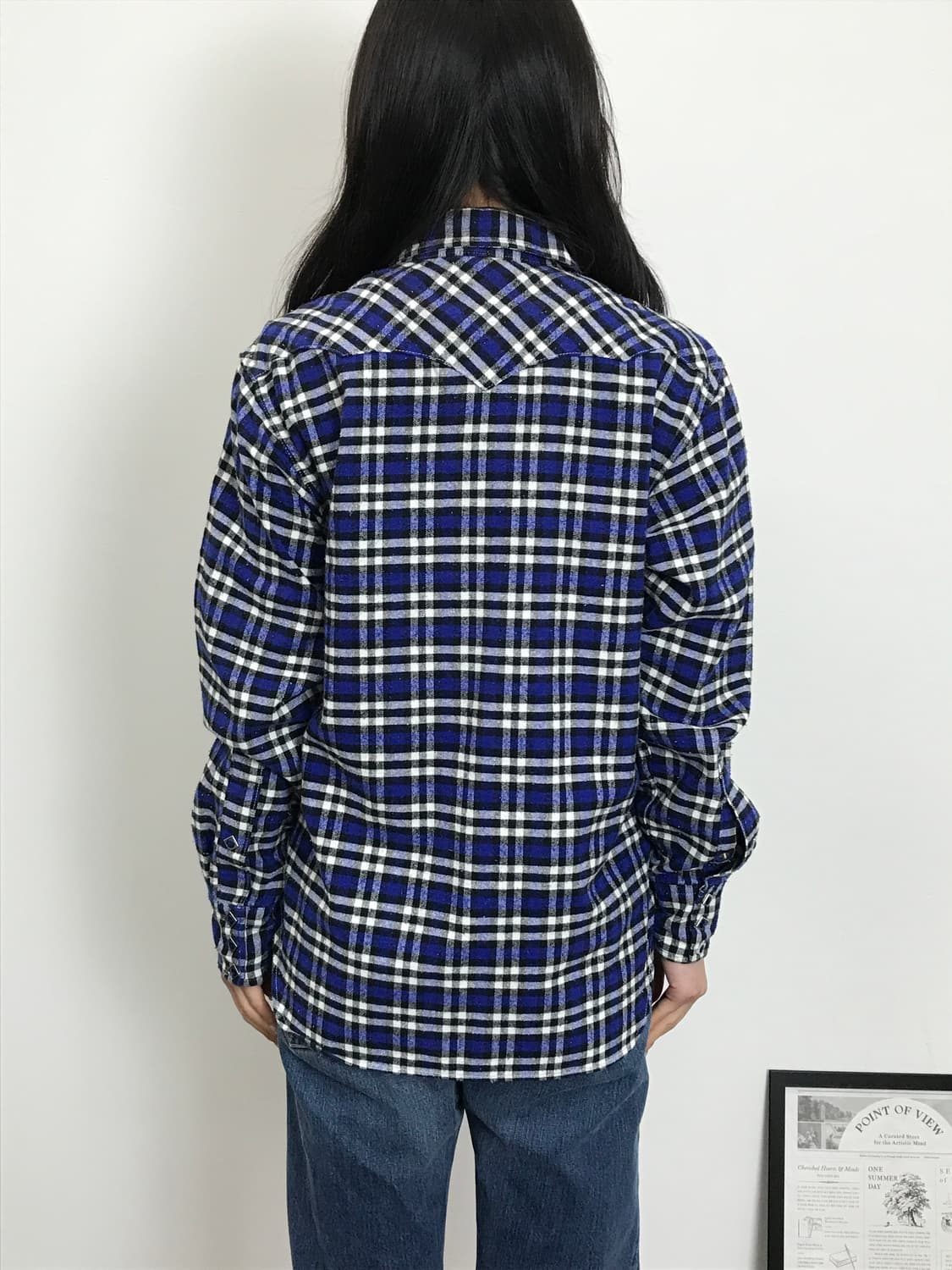 Real McCoy’s 600 Ranch Flannel Check Shi 상품이미지4