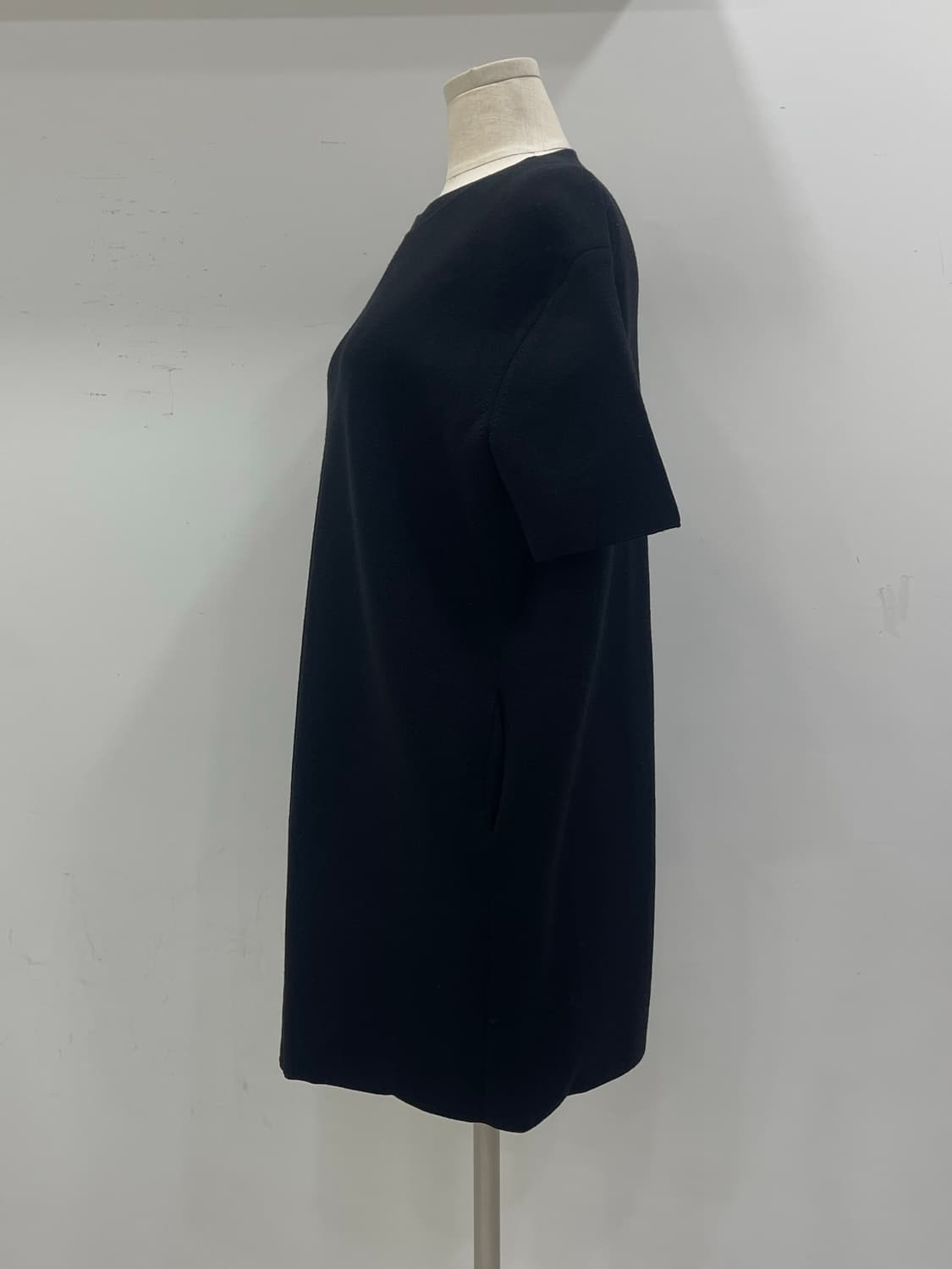 타임 블랙 니트 원피스 상품이미지2