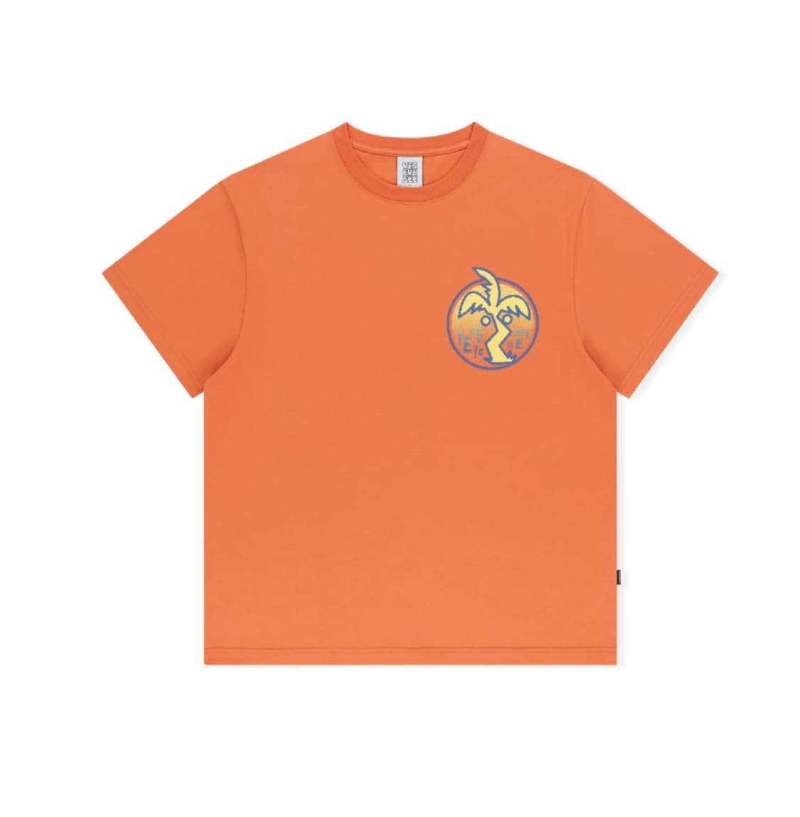 예스아이씨 반팔 Y.E.S Palm Tree Tee Orange  상품이미지2