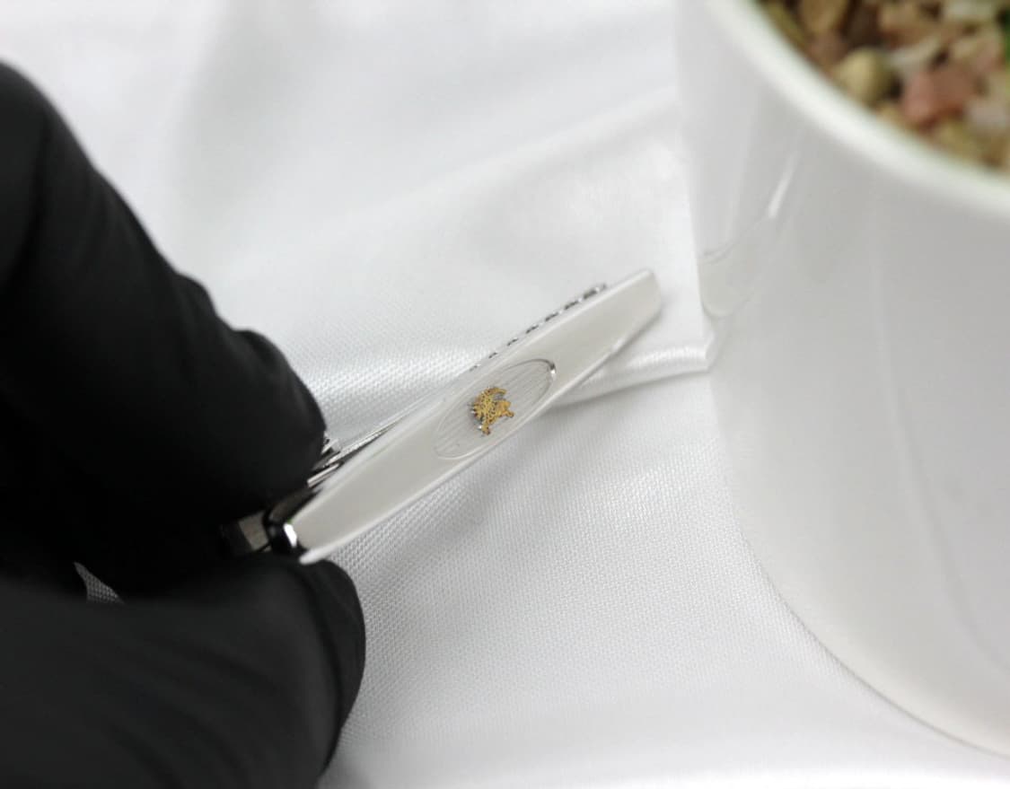 버버리 A등급 5.2cm 은 실버925 유광 남자 명품 넥타이핀 상품이미지6