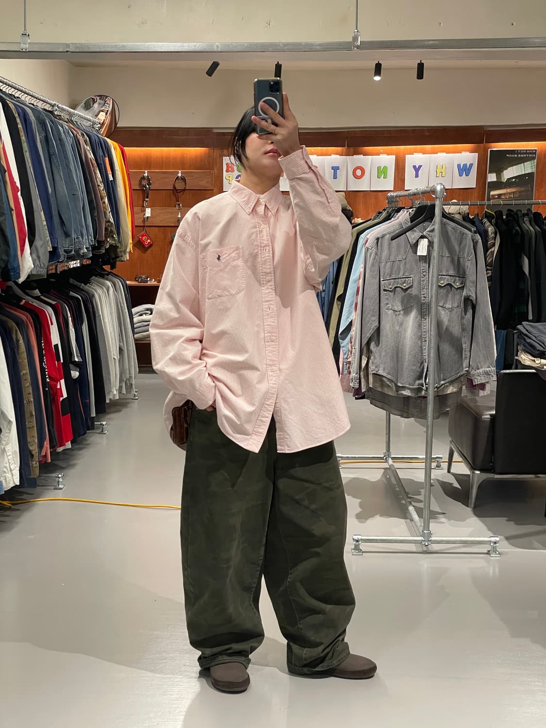 폴로 랄프로렌 빅셔츠   상품이미지5