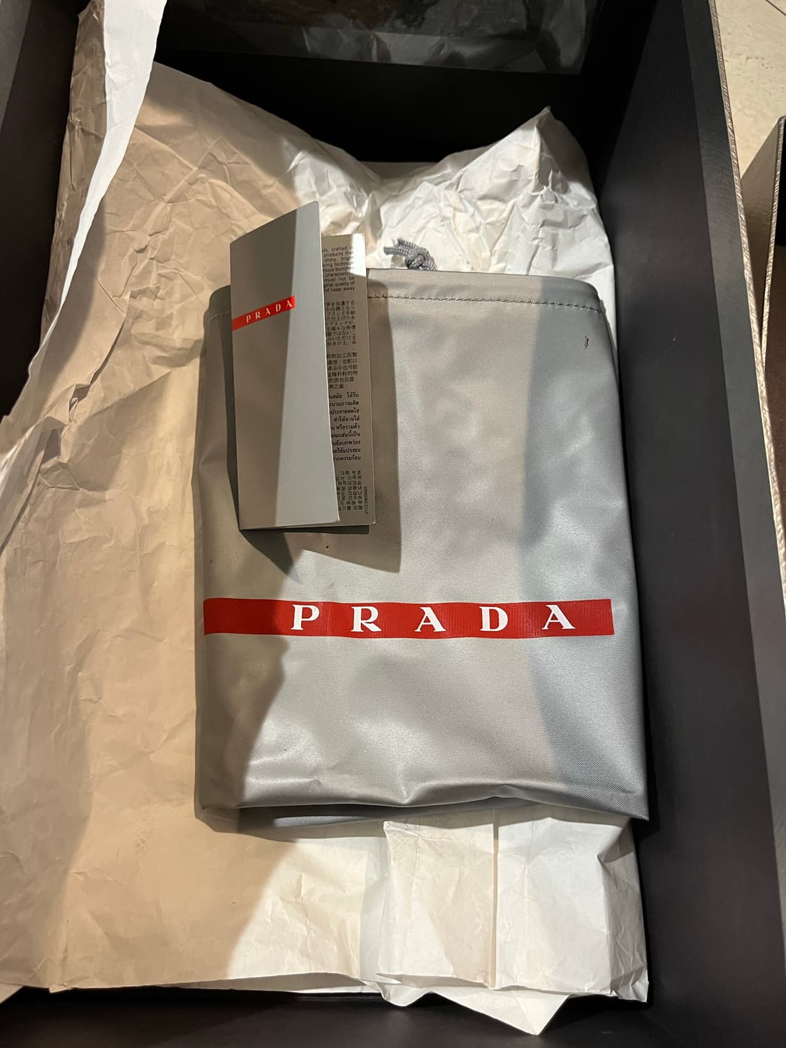 (UK6.5) 프라다 아메리카컵 블랙 상품이미지3