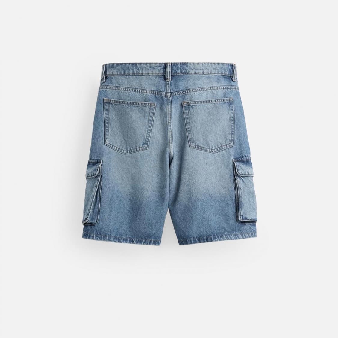 zara 자라 데님 카고 버뮤다 팬츠 상품이미지7