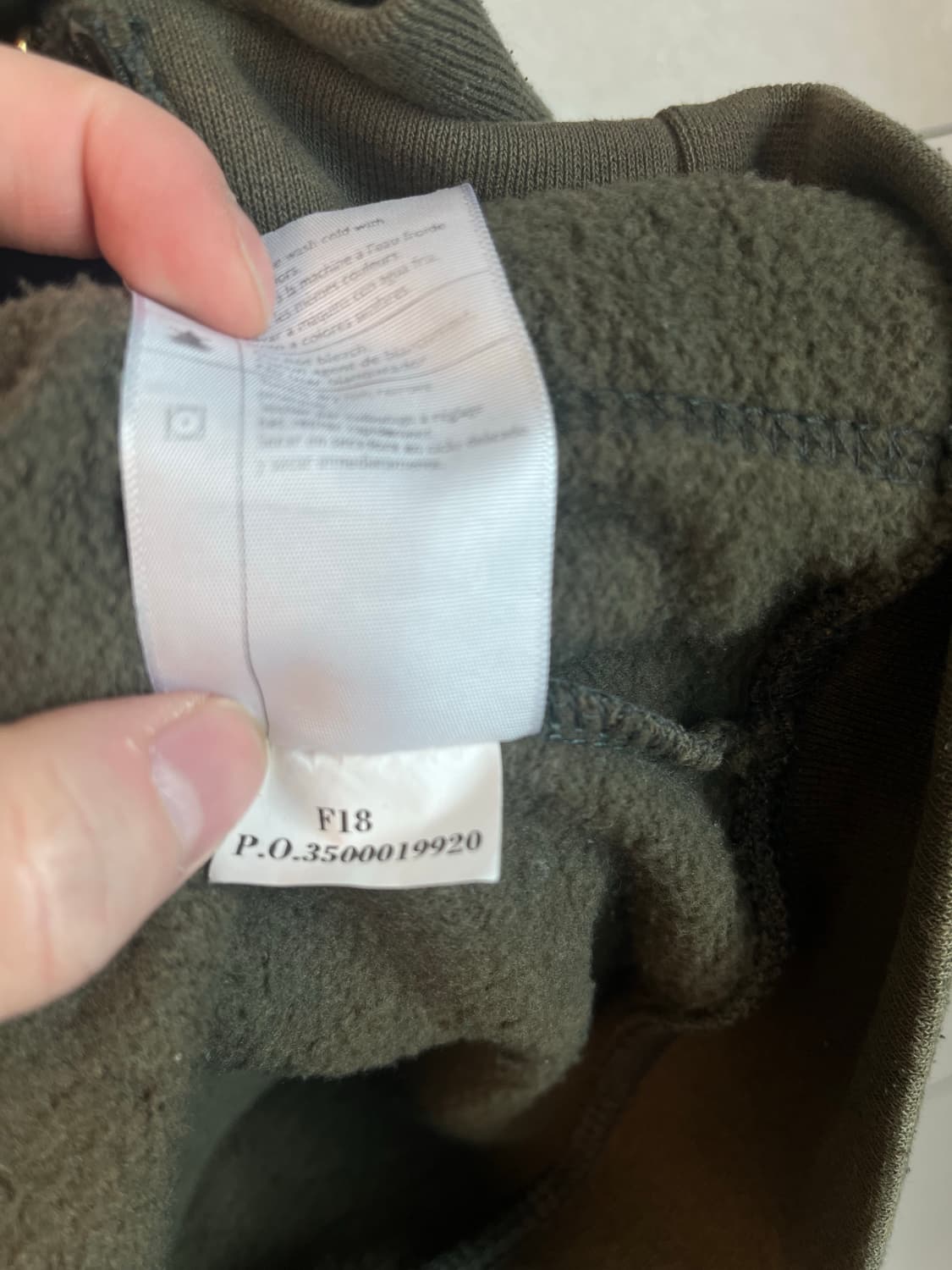 칼하트 후드집업 올리브 카키 (S size) 상품이미지6