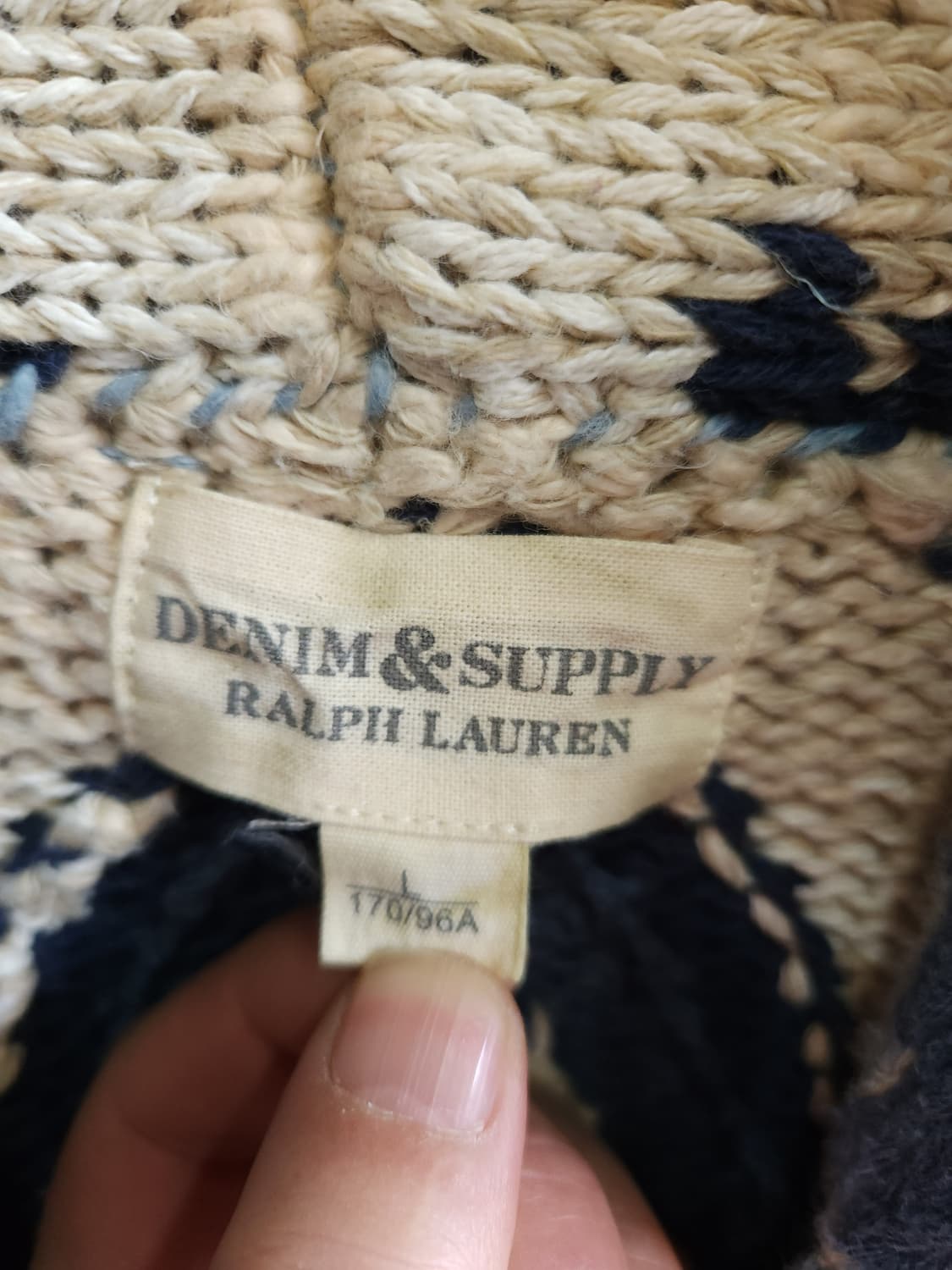 폴로 랄프로렌 데님엔 서플라이 나바호 가디건
 상품이미지2