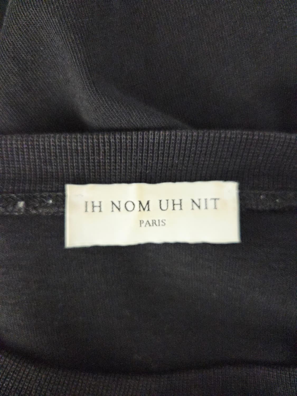 이놈어닛(IH NOM UH NIT) 일레븐 반팔 티셔츠 블랙 상품이미지9