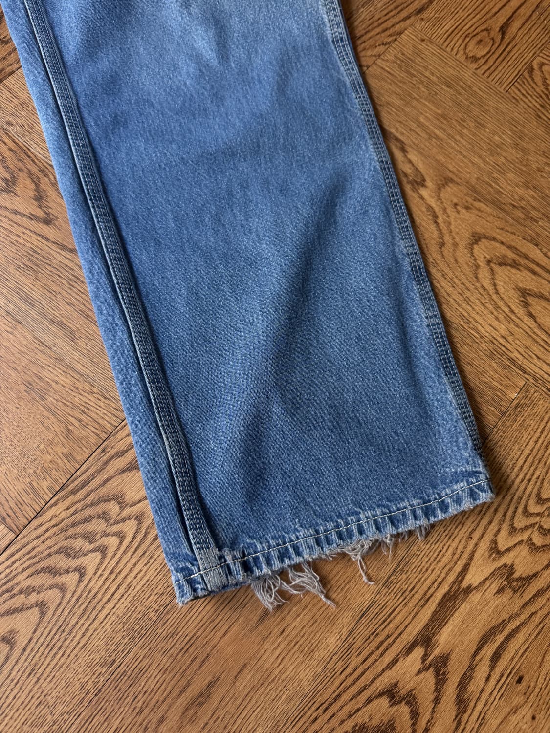 [31]칼하트 USA 디스트로이드 디테일 싱글니 데님 팬츠 상품이미지6