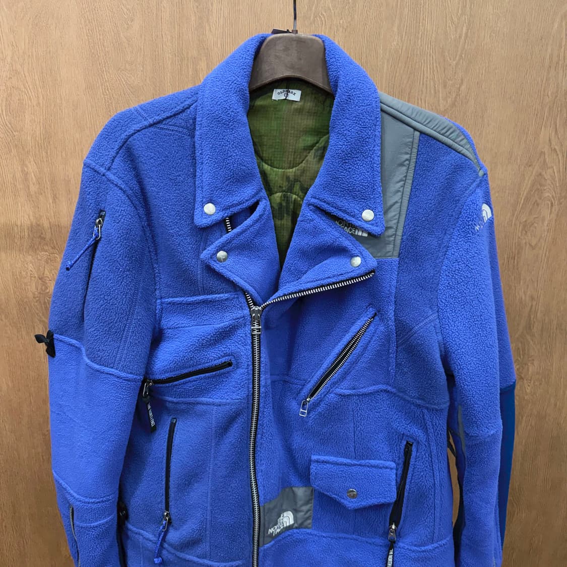 노스페이스 올드 파크 리메이크 라이더 플리스 자켓 멀티 포켓 디테일 퍼플 상품이미지4