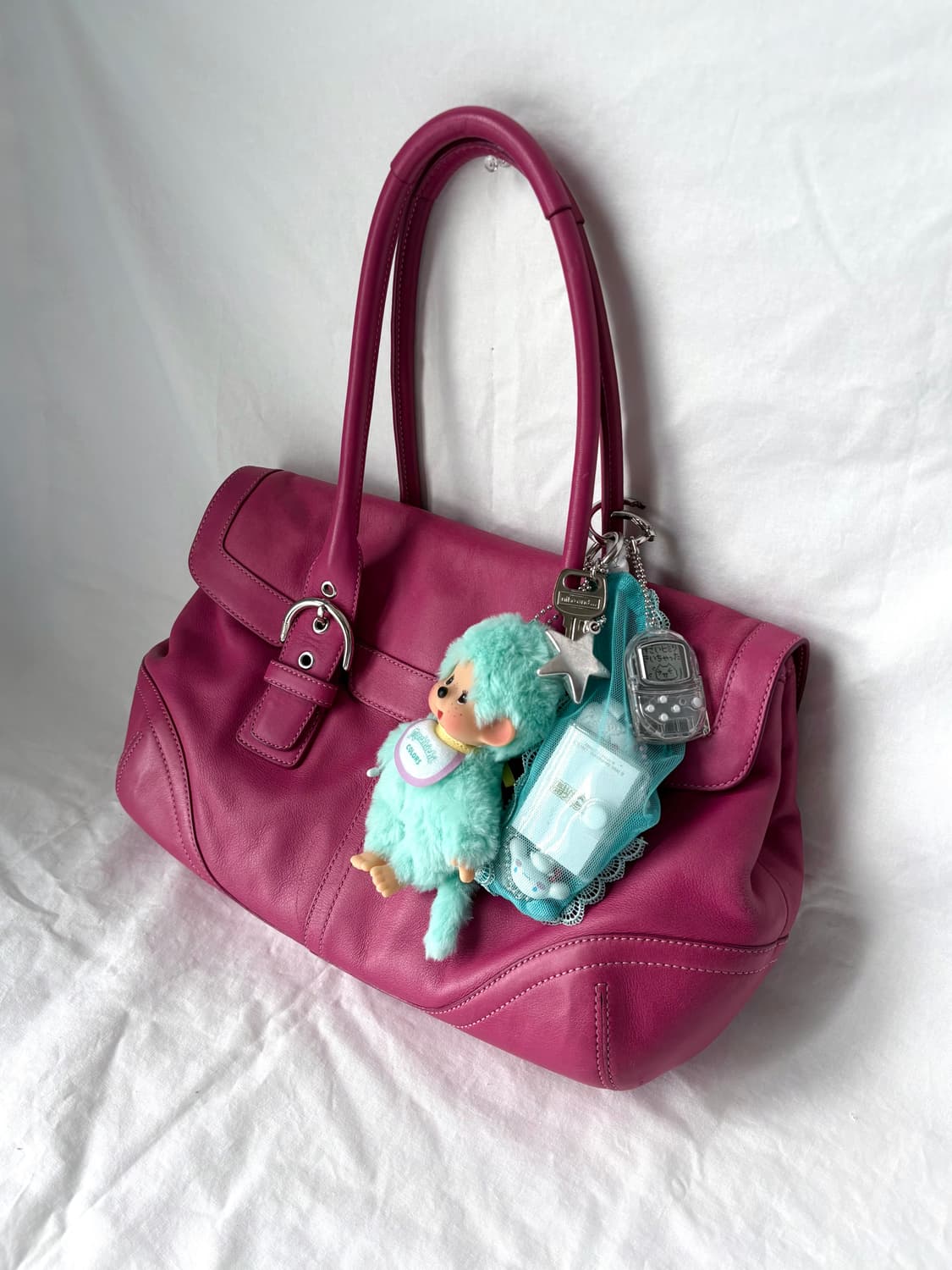Coach pink shoulder bag 상품이미지2