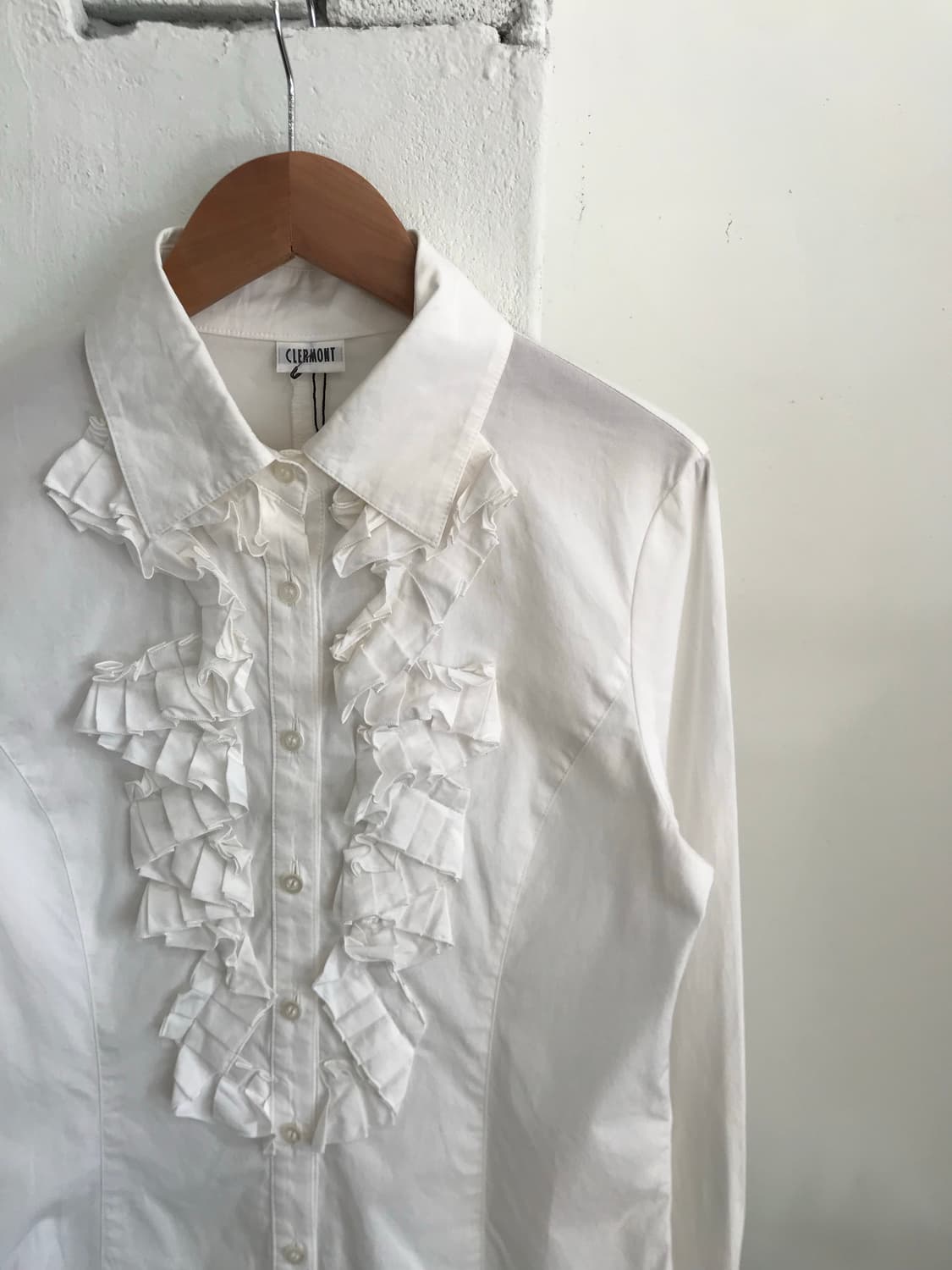 Vintage frill shirt 상품이미지2
