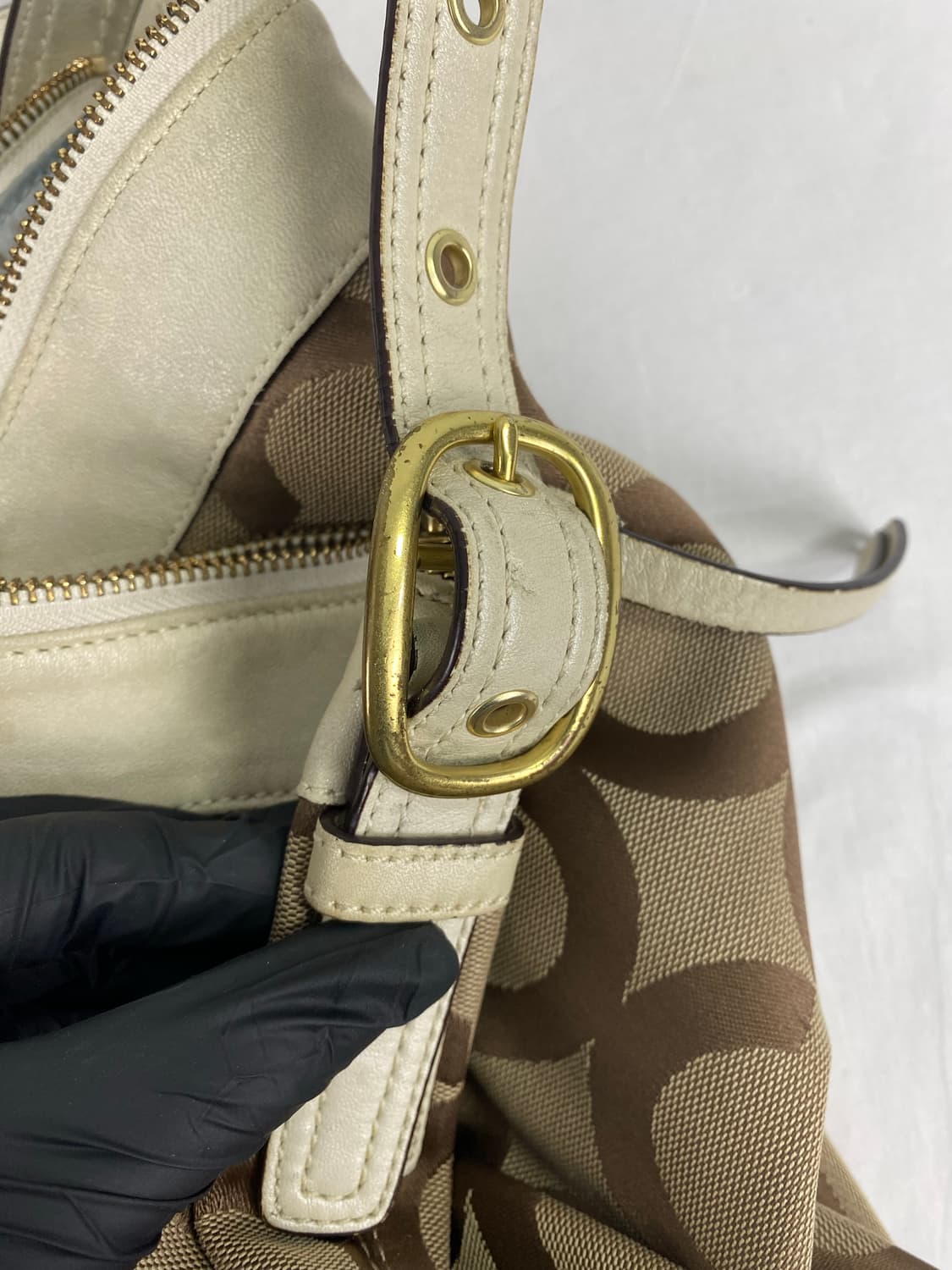 코치 시그니처 캔버스 호보백 숄더백 <86> 상품이미지5