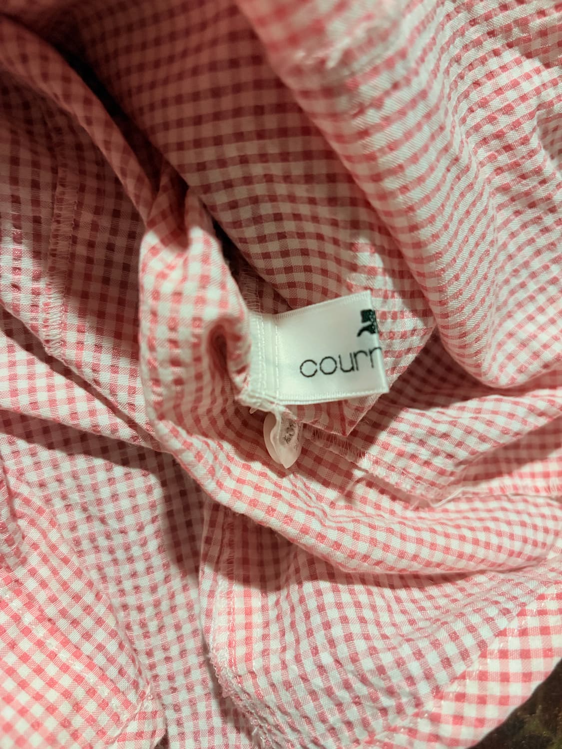 Courreges pink shirt 상품이미지3
