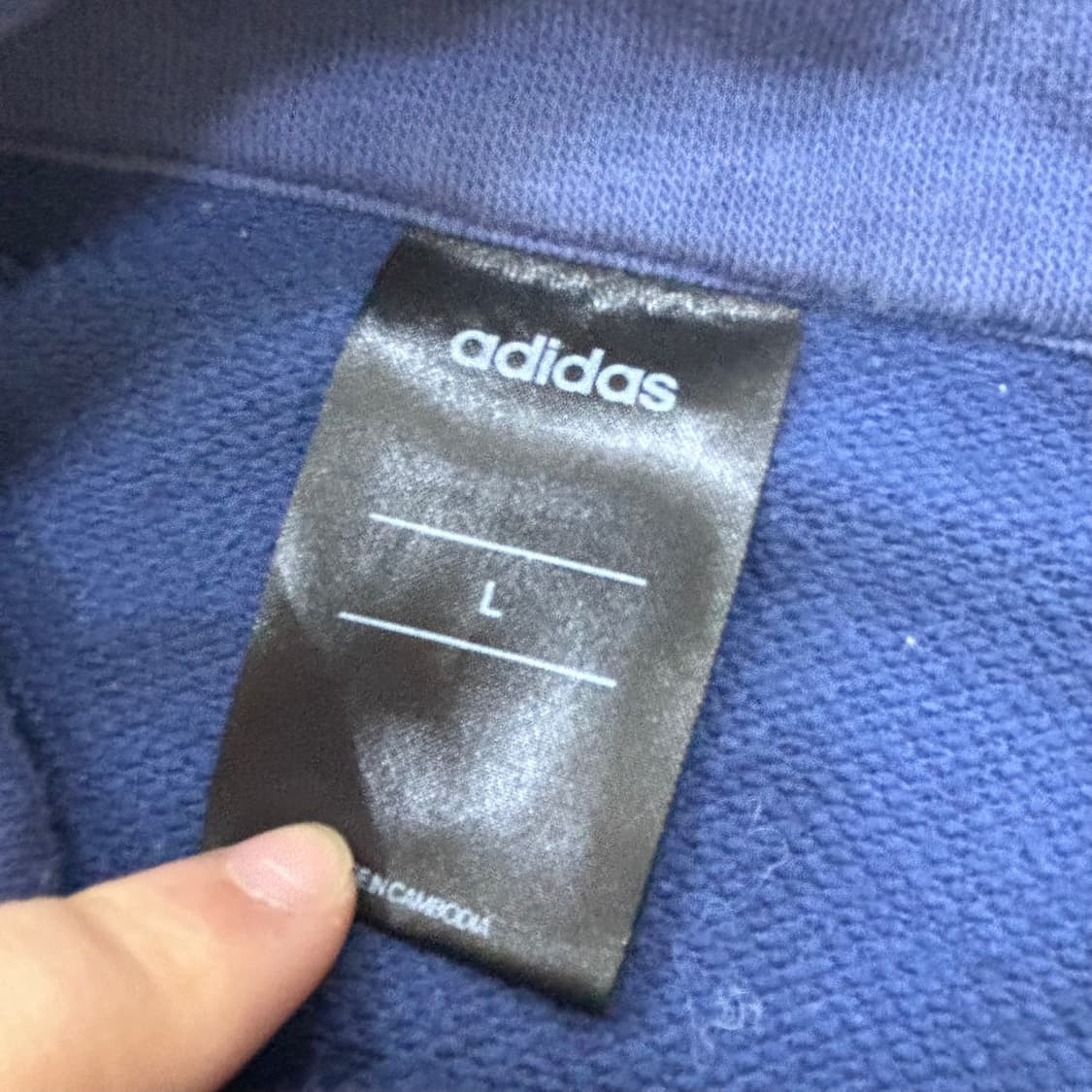 L 아디다스 삼선 트랙 자켓 0306E 상품이미지3