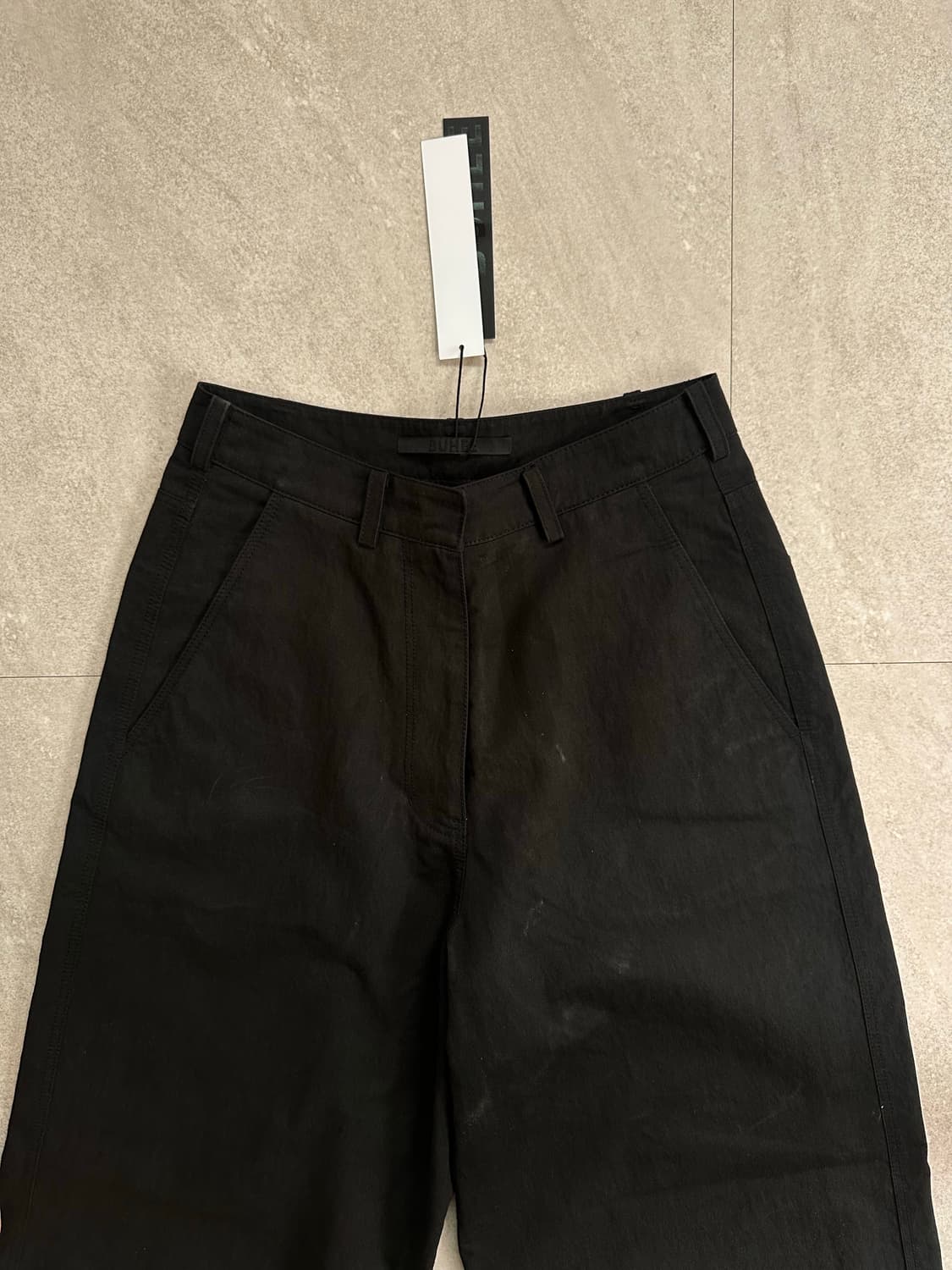 BUHEE (Unisex) Theo Denim Wide Pants 상품이미지7