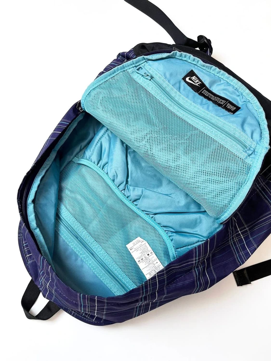 나이키 퍼플 체크 돼지코 백팩 A1480 상품이미지8