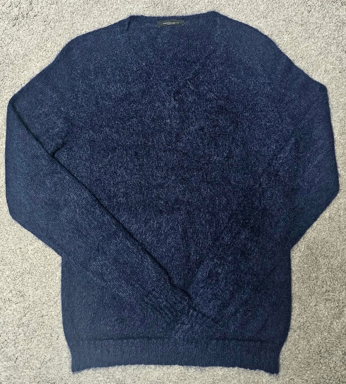 [미실착] 로베르토콜리나 네이비 브이넥 니트 상품이미지1