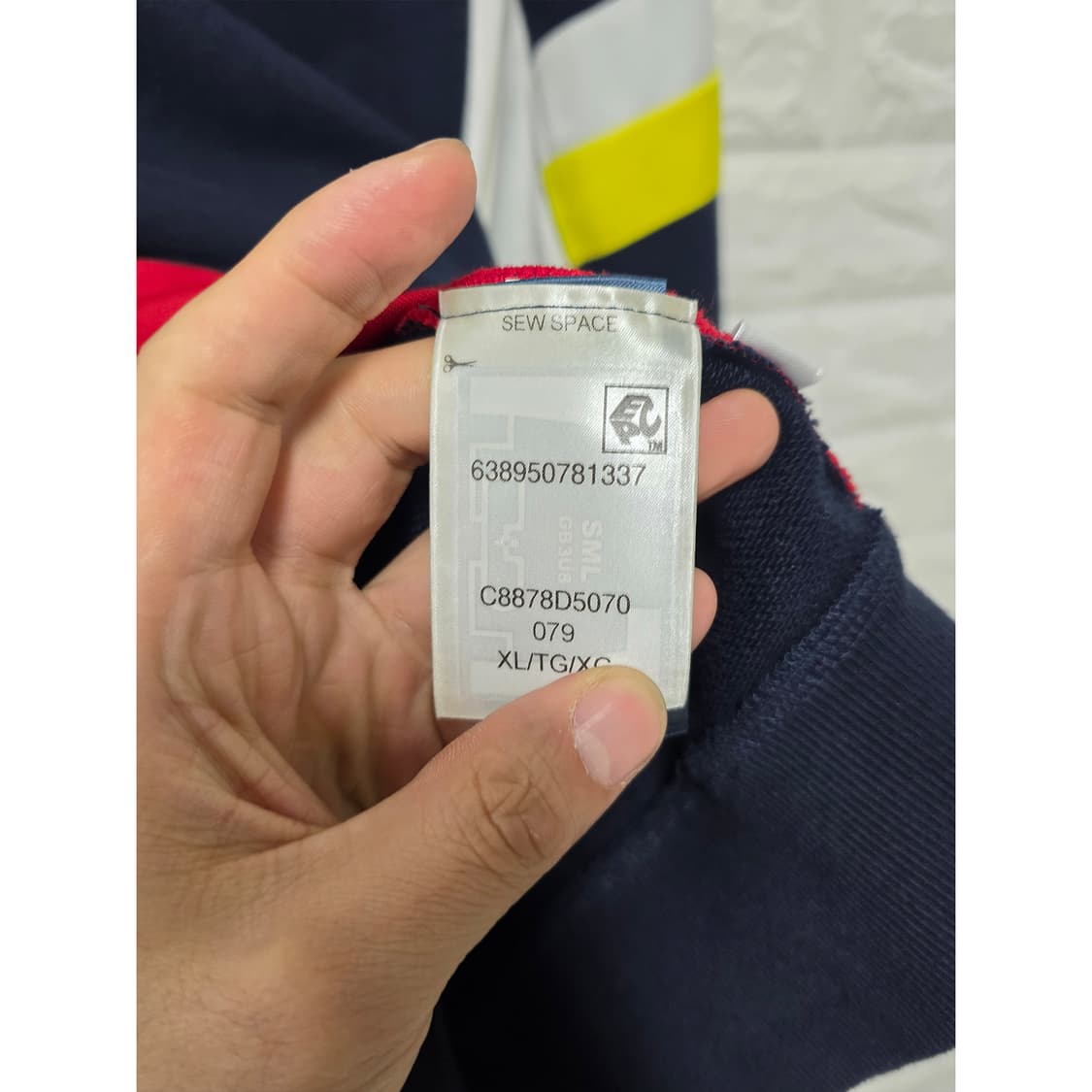 택포) 타미힐피거 남성 하프집업 XL 아노락 상품이미지3