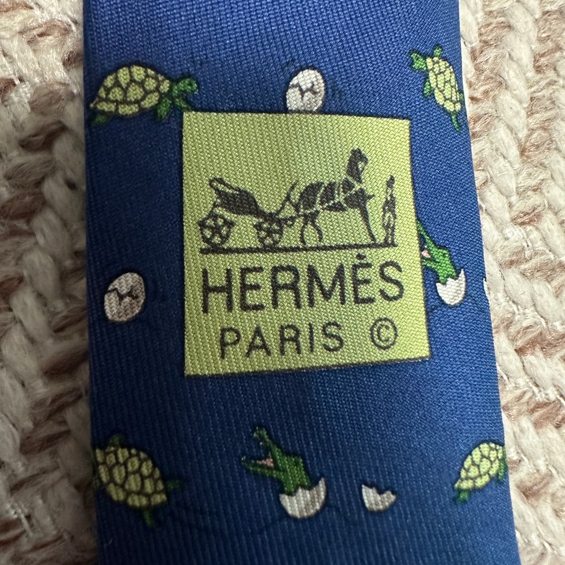 HERMES paris france made necktie 상품이미지3