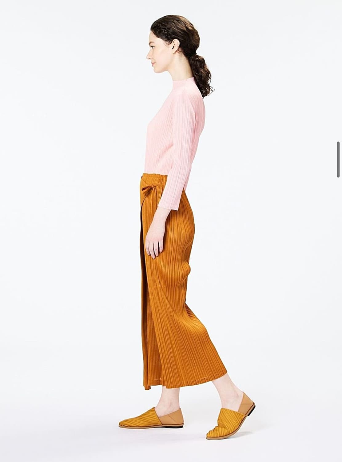 여) 플리츠플리즈 랩 팬츠  상품이미지10