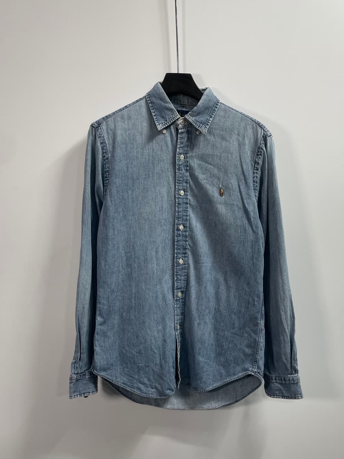 폴로 포니 샴브레이 데님 셔츠 (on.443)   상품이미지1