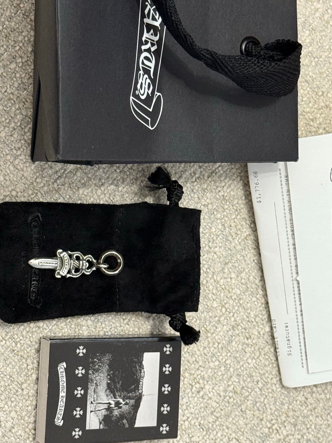 [새상품] 크롬하츠 5대거 펜던트 새상품 상품이미지1