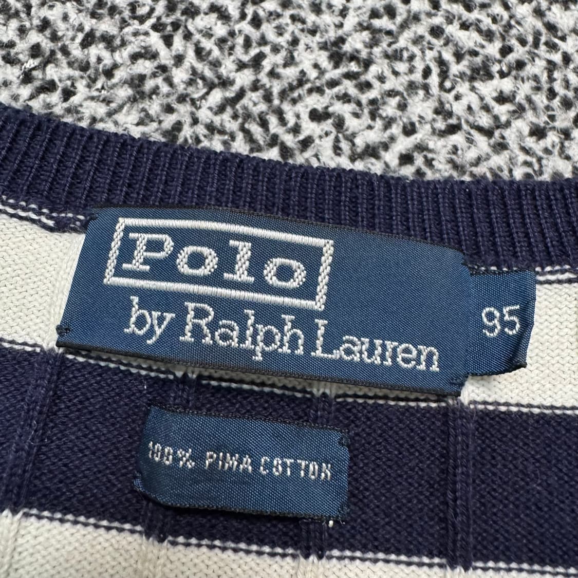 Name : 폴로 랄프로렌 시그니처로고 스트라이프 니트 :)  상품이미지3