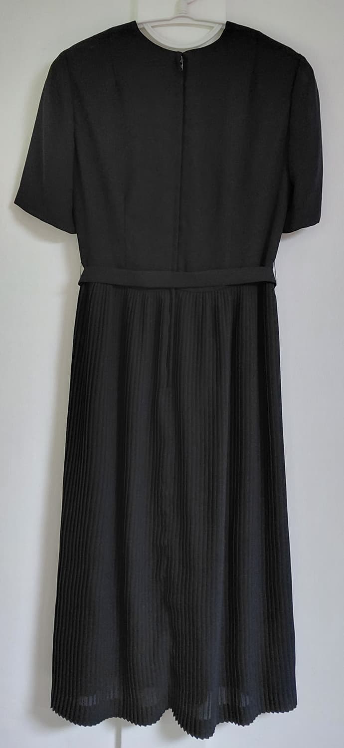 TOKYO SOIR 도쿄 소와르 하이엔드 플리츠 블랙 원피스 (9호) 상품이미지9