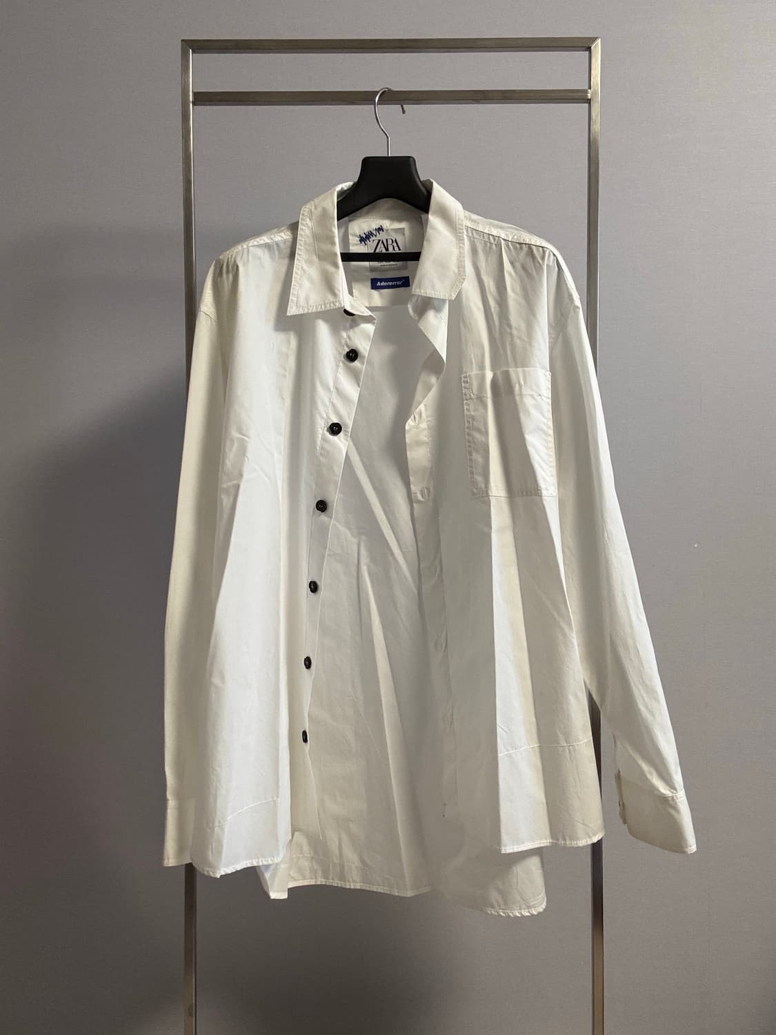 자라 아더에러 셔츠 L (화이트) 상품이미지1