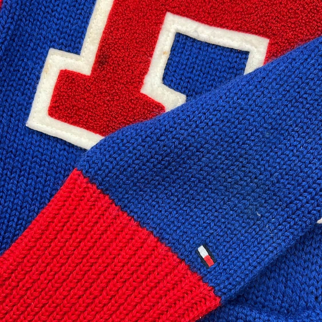 타미힐피거 빅로고 니트가디건 r2103 상품이미지5